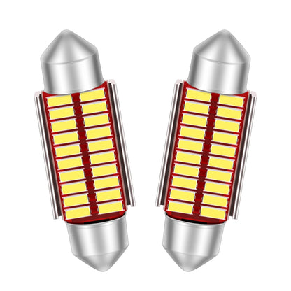 Versatile Car LED Festoon Interior Light Bulbs for Dome Map Door Courtesy License Plate Lights