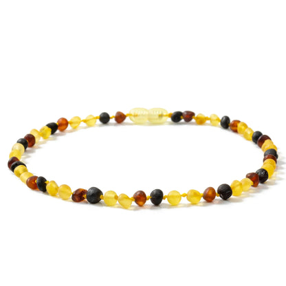 Handmade Baltic Amber Necklace for Women - Authentic Lithuanian Craftsmanship
