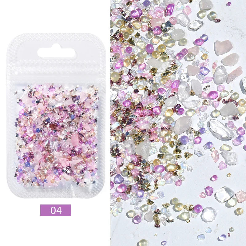 Kawaii Lollypop 3D Nail Art Charms Set with Resin Butterfly and Bear Rhinestones