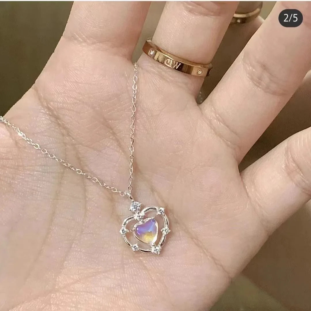 Gradual Love Alloy Necklace for Women and Couples