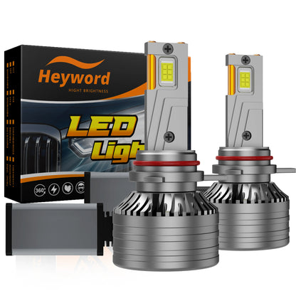 Heyword H7 60000LM LED Canbus 6000K Ultra Bright Headlight