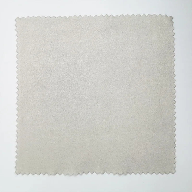 Zavorohin Soft Microfiber Suede Cleaning Cloths for Glasses and Jewelry, 100 Pack, Custom Logo Options