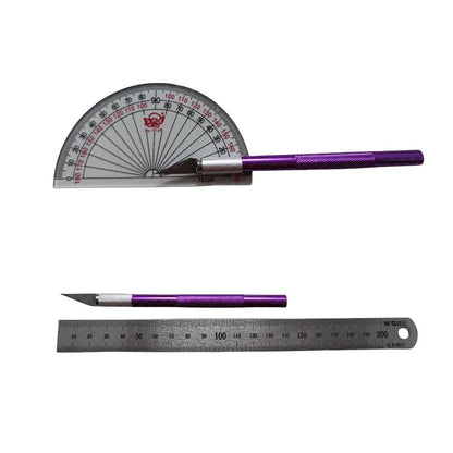 Engraving Non-Slip Metal Knife Kit with 40pcs Blades for PCB Repair