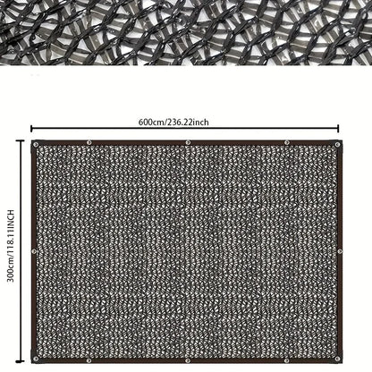 Black Sunshade Net 70 to 80 Percent Shading Plant Greenhouse Covering Privacy Fence Garden Protection