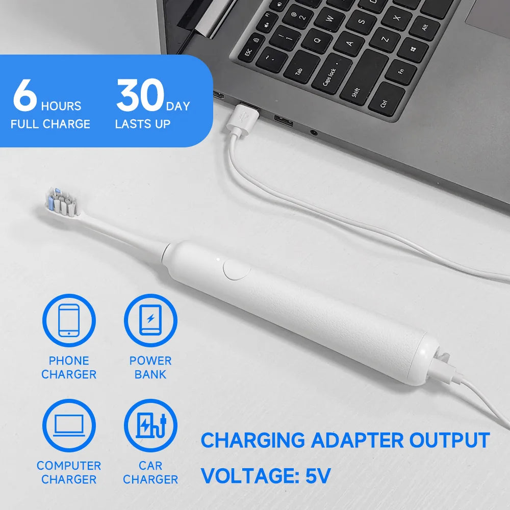 DOCO Sonic Electric Toothbrush 3-Gear Vibration Mode Oral Clean