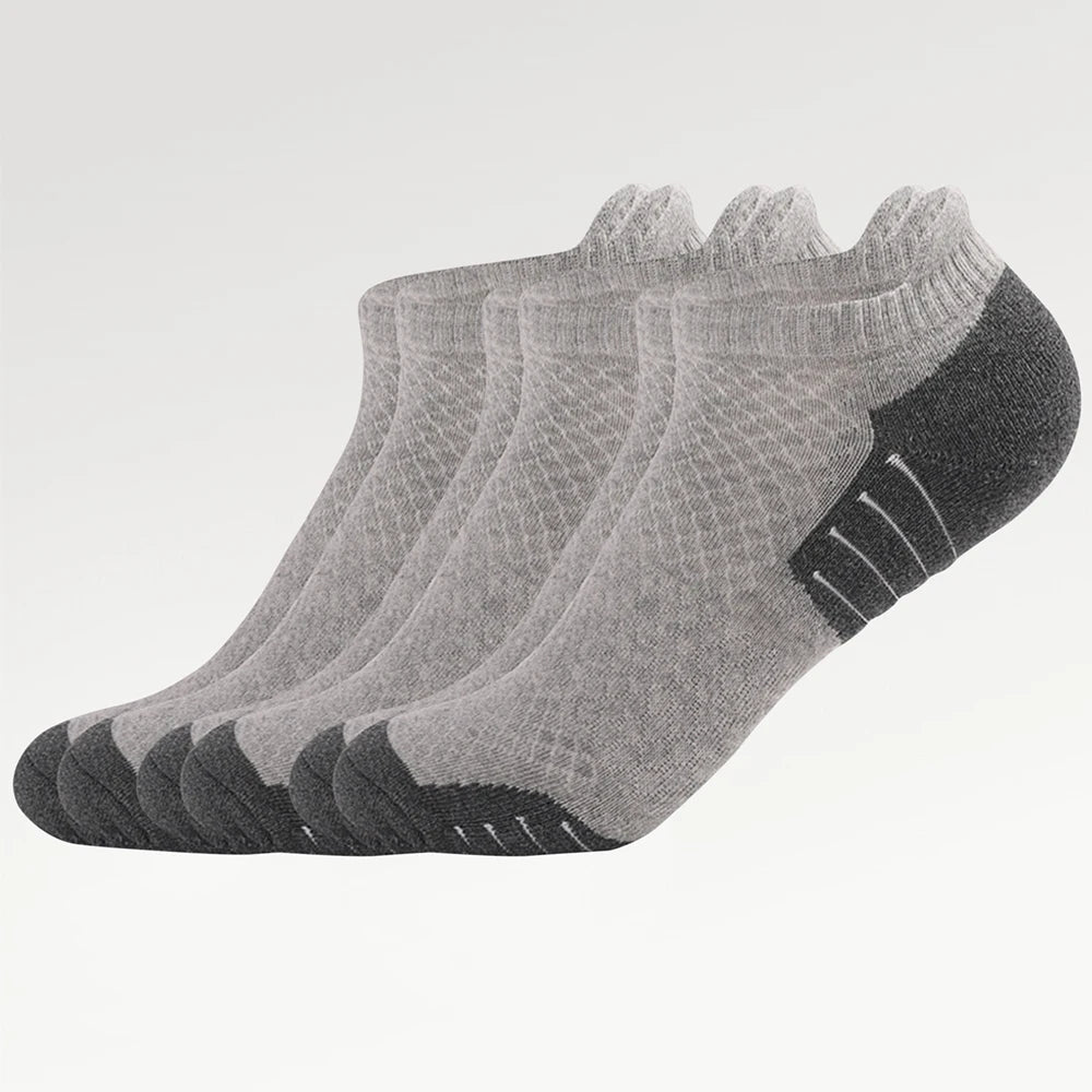 3 Pairs Cotton Thickened Sports Socks Breathable 35 To 50