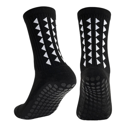 6 Pairs Grip Towel Bottom Sport Socks For Men Women