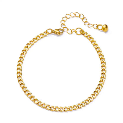 Gold Imitation Pearl Anklets for Women with Stainless Steel Chain - Perfect Summer Beach Accessories and Gifts