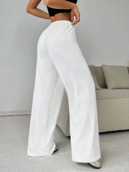 Casual Sporty Womens Pants Loose Fit Fashion Long Trousers