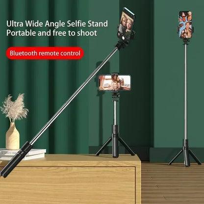 Multi Function Car Phone Holder With Extendable Monopod