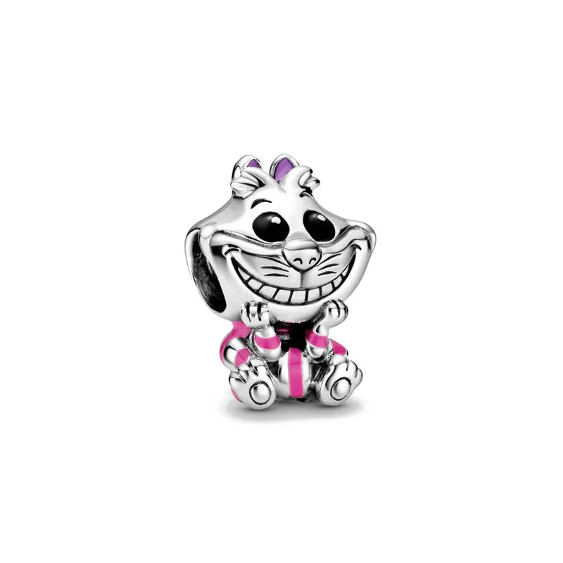 Exquisite 925 Silver Elephant Dog Bead Fish Pig Pendant for DIY European Bracelet Jewelry