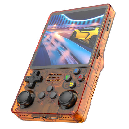 BOYHOM R36S Plus Retro Handheld Game Console Linux 64 Bit RK3326 4 Inch IPS Screen Portable Pocket Video Player 64GB
