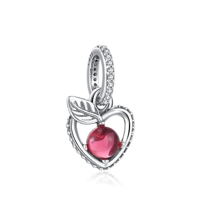 European 925 Sterling Silver Daisy Flower Fish Flag Pendant Bead Charm for Women's Bracelet and Necklace Jewelry