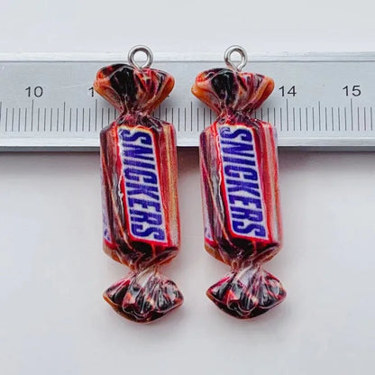 Cute Chocolate Candy Resin Charms For DIY Jewelry Bulk