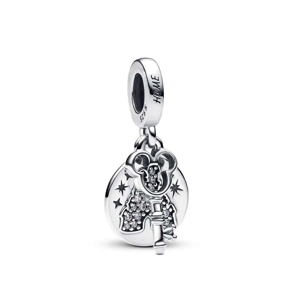Exquisite 925 Silver Elephant and Dog Bead Mouse Pendant for European Original Bracelet DIY Jewelry