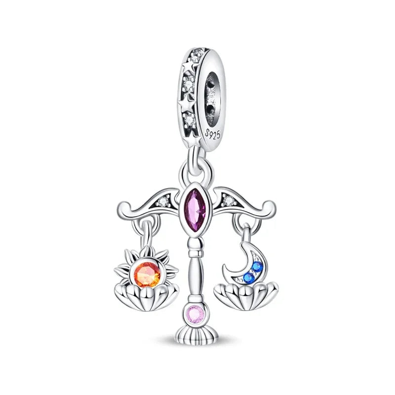 925 Sterling Silver Tarot Death God Charm Beads for Necklace and Bracelet DIY Fine Jewelry Gifts