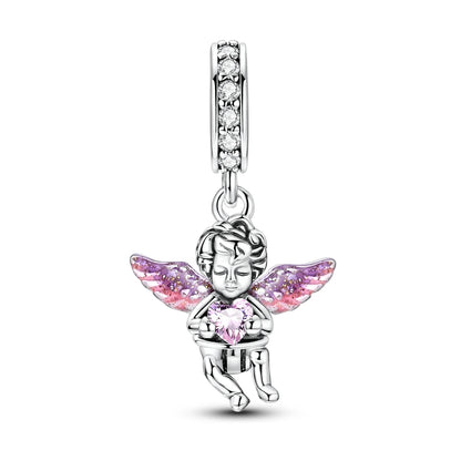 Hapour Original 925 Silver Angel Cake Perfume Beads for DIY Bracelet Fashion Jewelry
