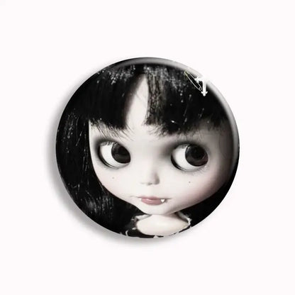 Music Blythe Doll Gothic Style Button Pin Brooch Badge 12