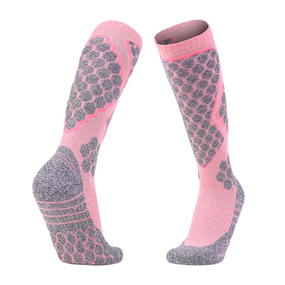 Women Breathable Thick Knee High Warm Thermal Ski Socks