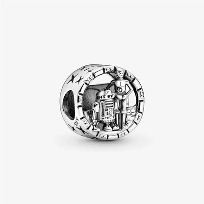 Sterling Silver 925 Disney Star Wars Teardrop Bead Charm