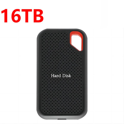 Ultra Fast 1TB Portable SSD External Hard Drive 4TB High Capacity Solid State Drive for Laptops PCs Phones and Mac