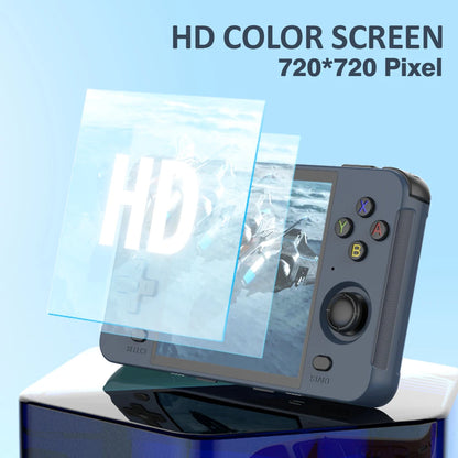 R40S Retro Handheld Linux Gaming Console 4 Inch 720 by 720 IPS RK3566 WiFi 4000mAh 64GB Expandable Pocket Game Player