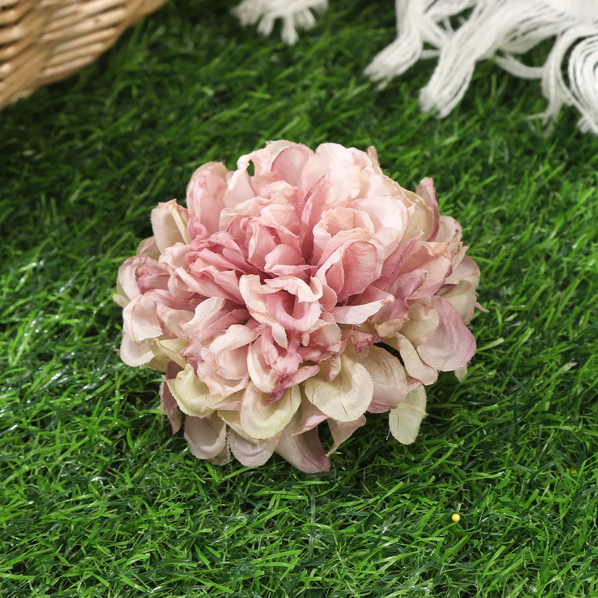 Awaytr Hawaiian Flower Hair Clip for Women and Girls - Romantic Bohemian Floral Side Bangs Accessory