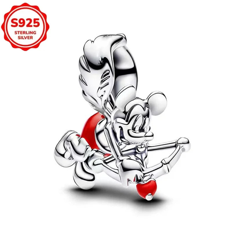Disney 925 Sterling Silver Pixar Character Bead Charm