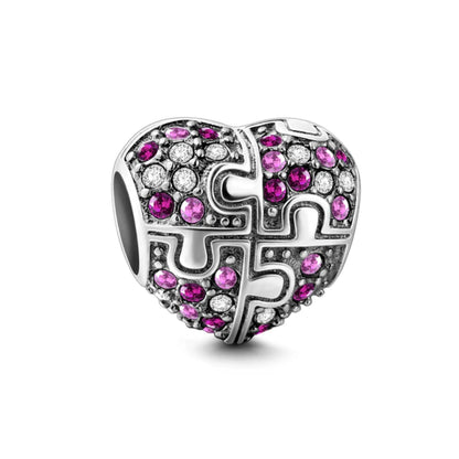 Elegant 925 Sterling Silver Bow Charm with Zircon for Mother's Day Bracelet