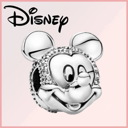 Disney 925 Sterling Silver Stitch Minnie Winnie Dangle