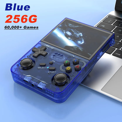 BOYHOM R36XX Handheld Retro Game Console 3.5 Inch IPS 640 x 480 Screen 256GB Expandable Storage 3000mAh Battery WiFi Type C Support 128GB And 64GB Game Libraries