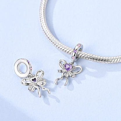 Sterling Silver Charms Set for DIY Pendant Bracelets Creative Jewelry Collection