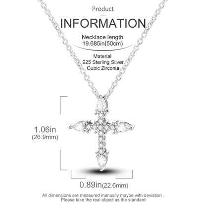 925 Sterling Silver Firefly Heart Zircon Pendant Necklace for Women Anniversary Birthday Gifts KTN009