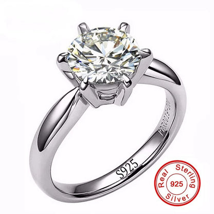 Promise Marquise Cut 3ct Simulated Diamond Ring in 925 Sterling Silver Elegant Engagement and Wedding Jewelry for Women Perfect Christmas Gift