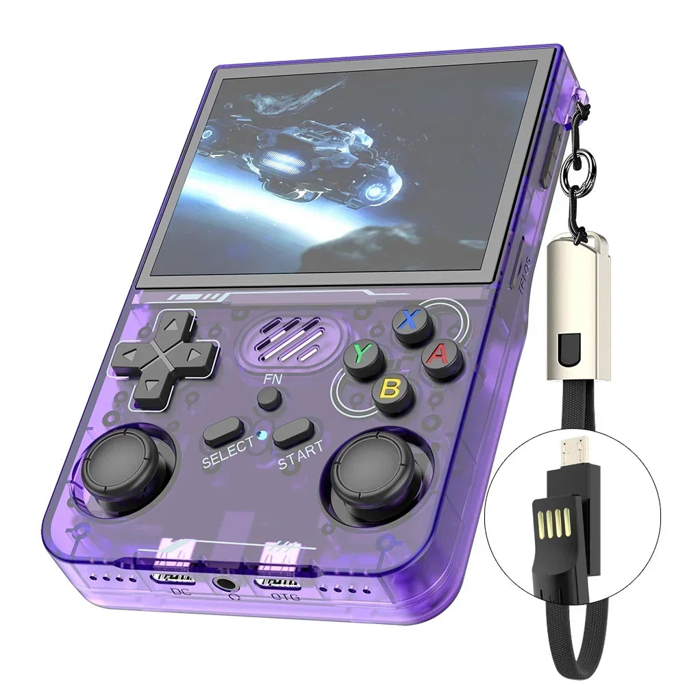 BOYHOM R36XX Handheld Retro Game Console 3.5 Inch IPS 640x480 WiFi Built In 15000 Plus Classic Games USB Type C