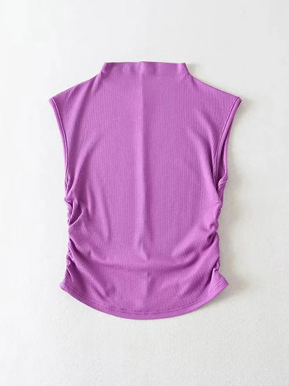 Summer Crop Tank Top Women E Girl Rave Colorful Tee