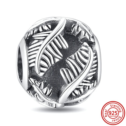 Silver Animal Hearts Infinity Crown Bead Charms Bracelet for Women 925 Sterling Silver Jewelry Y016