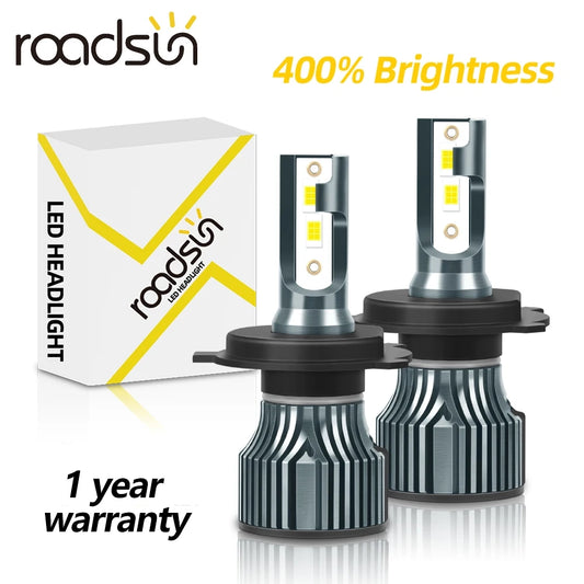 H1 H7 H11 H8 H9 9005 9006 LED Car Headlight Bulb 18000 Lumens 180 Watts 6500K Cold White High Low Beam CSP Chip Fog Lamp