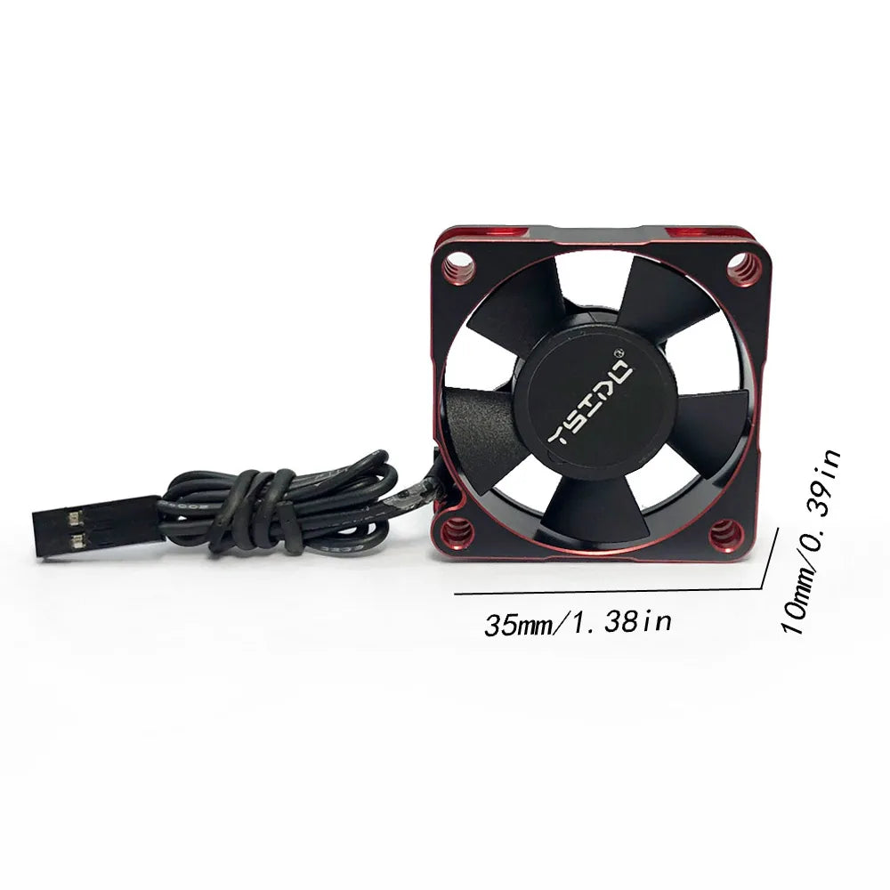 YSIDO WaterProof High Speed Cooling Fan for RC Cars WP-3510R