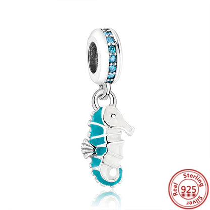 Sterling Silver Animal Charm Beads for Bracelets Featuring Unicorns, Squirrels, Elephants, Owls, Cats, Dogs, Lions, Bears and Rabbits Y740