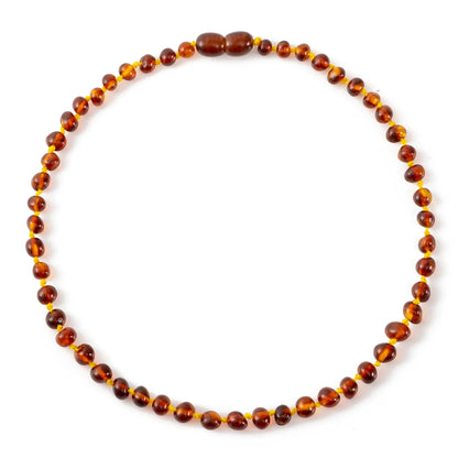 Handcrafted Baltic Amber Necklace for Women - Authentic Lithuanian Elegance