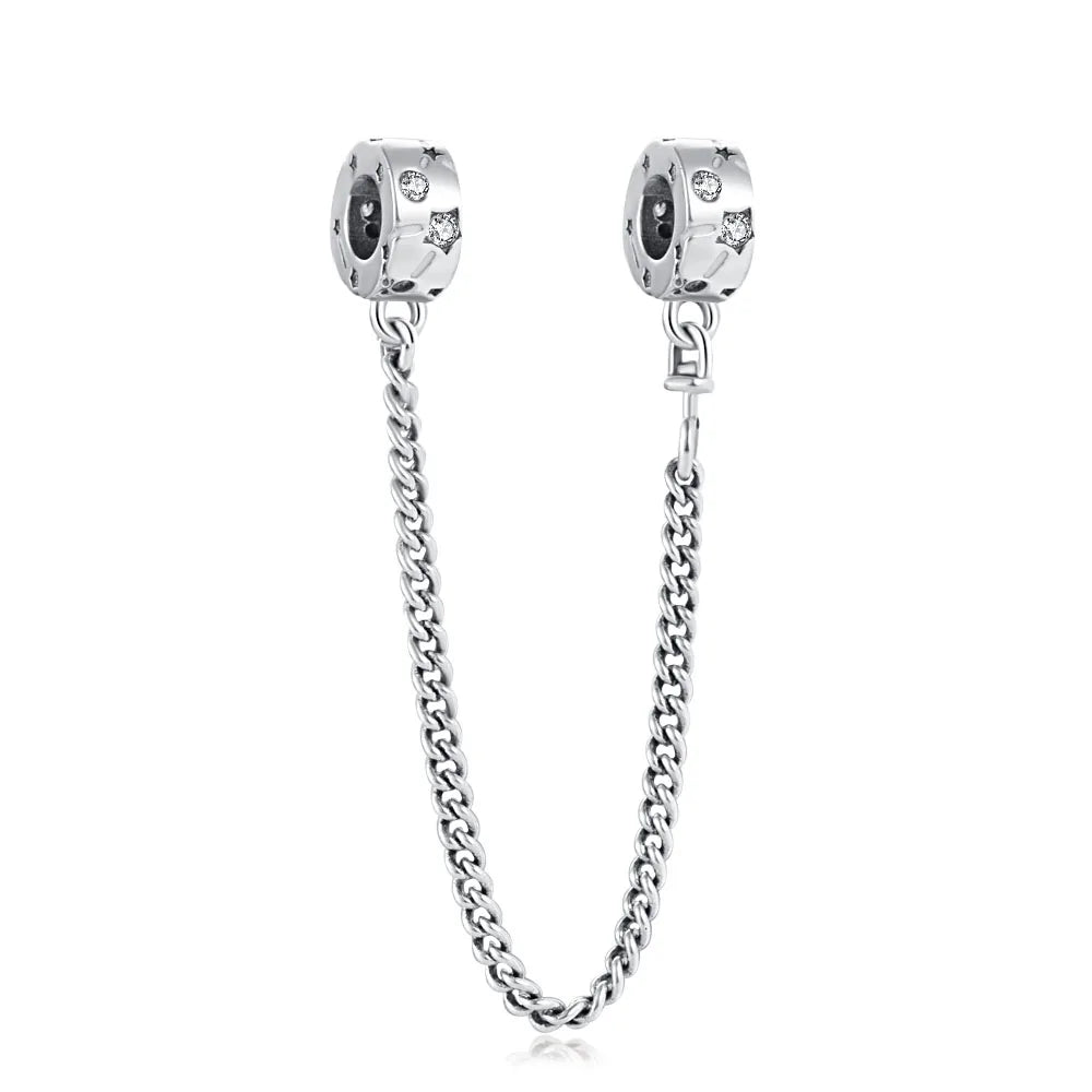 European 925 Sterling Silver Daisy Flower Fish Flag Pendant Bead Charm for Women's Bracelet and Necklace Jewelry