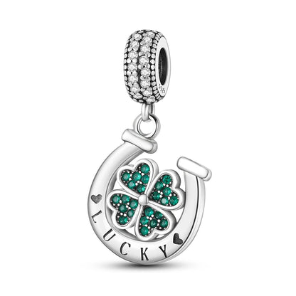 Silver Plated Travel Sunflower Lucky Charms Dangle Pendant Fit Original Pandora Bracelet DIY KTC266