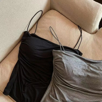 Women's Sleeveless Top Tank Underwear Fitted Camisole