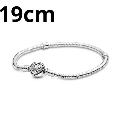 925 Sterling Silver Adjustable Gold Cross Virgin Mary Blue Eye Zircon Charm Bracelet for Women Birthday Gift