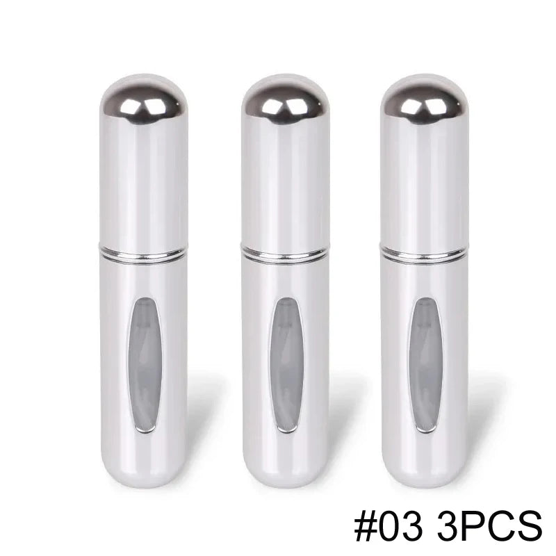 Mini Perfume Atomizer 5ml Refillable Travel Spray Bottle Portable Cosmetic Dispenser