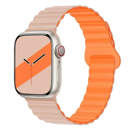 New 2025 Liquid Silicone Magnetic Band For Apple Watch