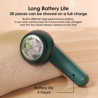 Hair Ball Trimmer Charging Fabric Shaver Lint Remover Upgraded Six Blade Design Fuzz Shaver Rechargeable for Home Travel