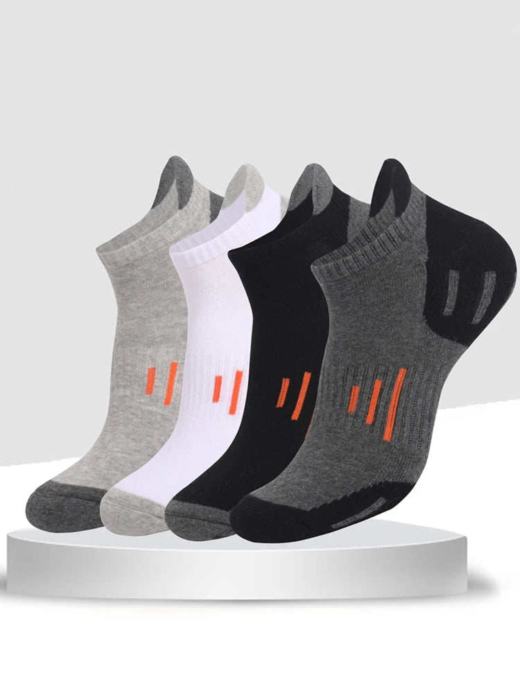 6 Pairs Unisex Terry Sole Running Socks Thick Cotton