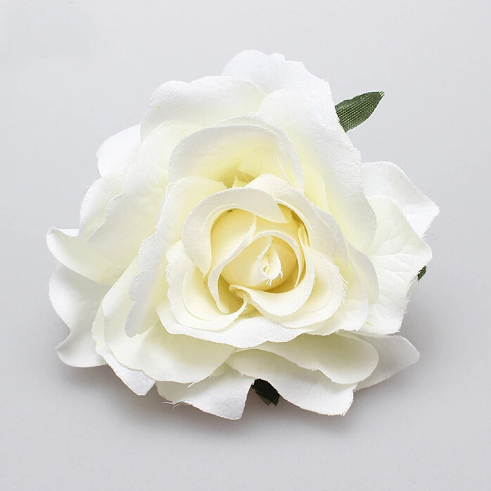 Bohemian Rose Floral Hairpin for Weddings and Beach Getaways